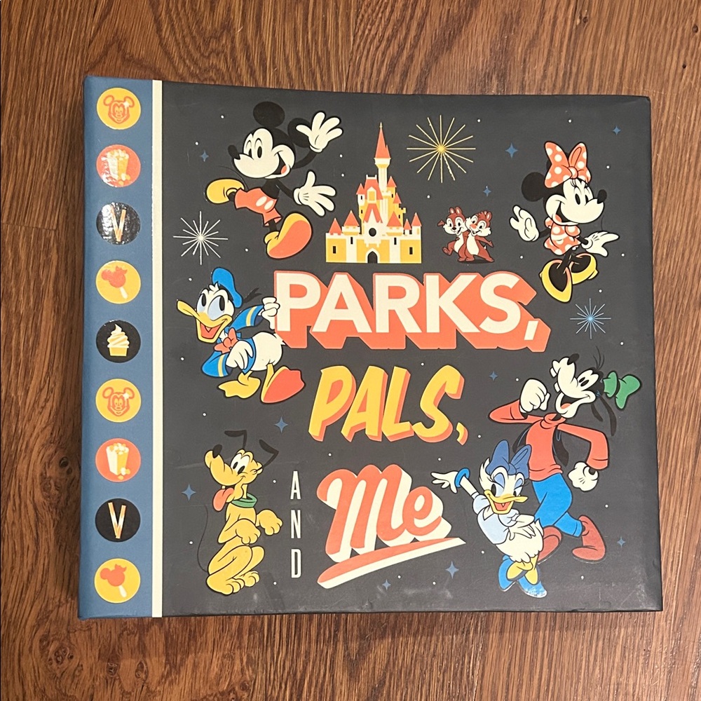 Disney Parks Pals Album with Vibrant Characters